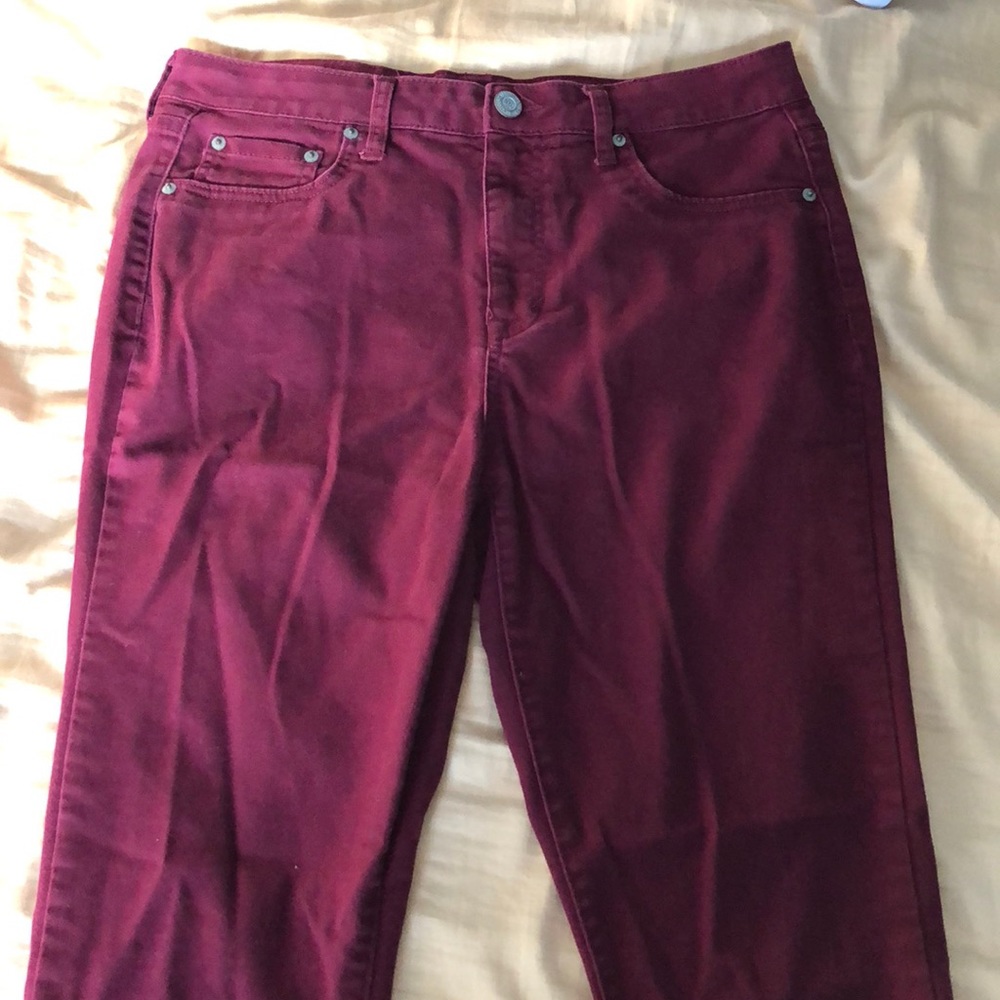 High waisted jeggings